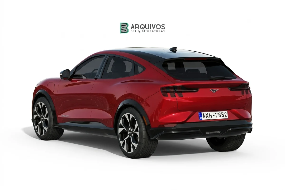 Modelo 3D STL - Ford Mustang MACH-E 2021 — foto 4